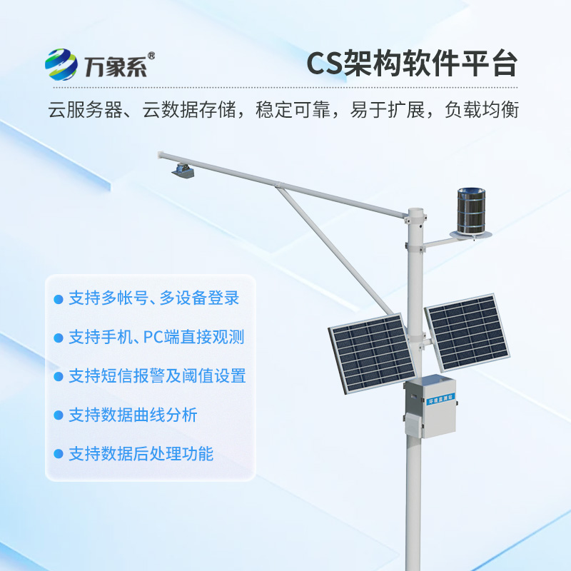 河道水位雨量流速流量監測儀